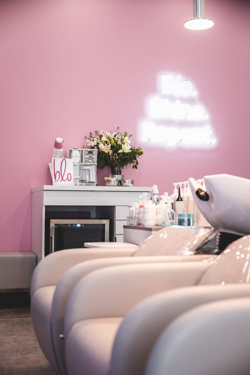 Blo Blow Dry Bar Interior