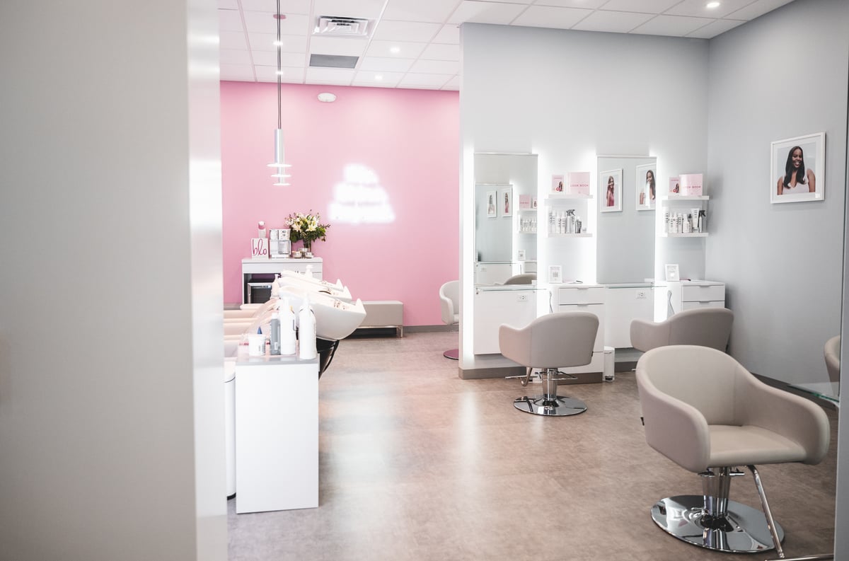 Blo Blow Dry Bar Interior