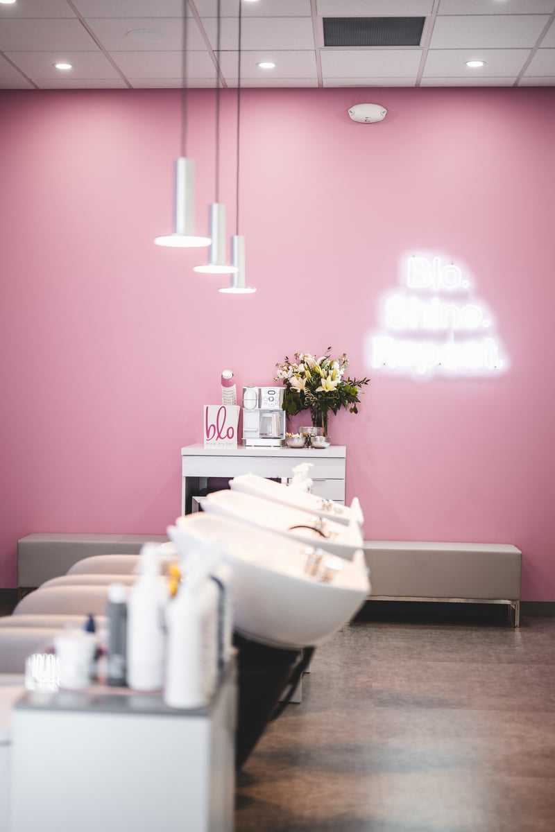 Blo Blow Dry Bar Interior