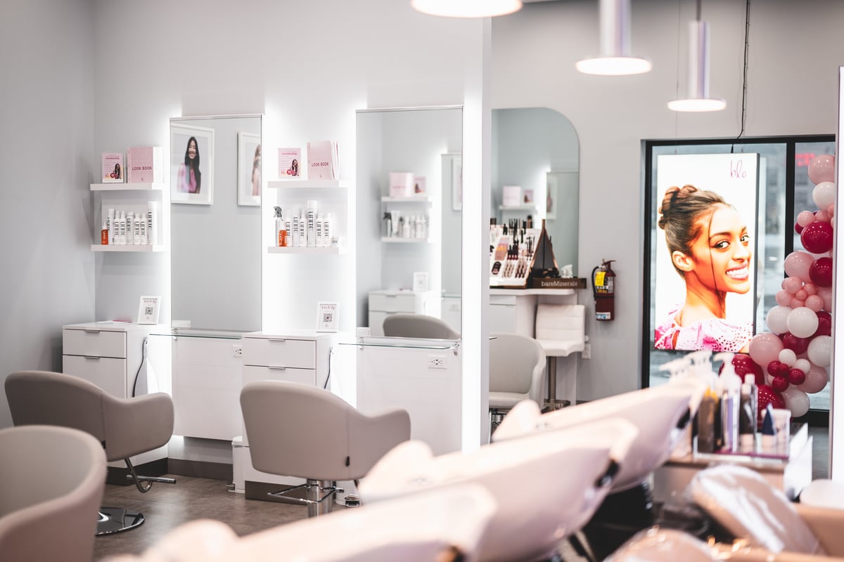 Blo Blow Dry Bar Interior