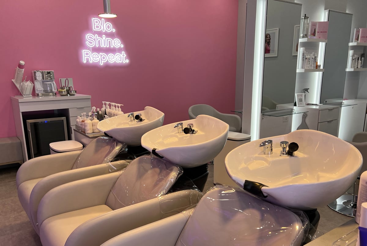 Interior of Hair Salon