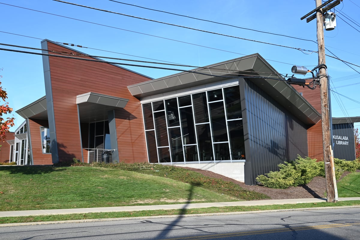 PLYMC Michael Kusalaba Library Exterior