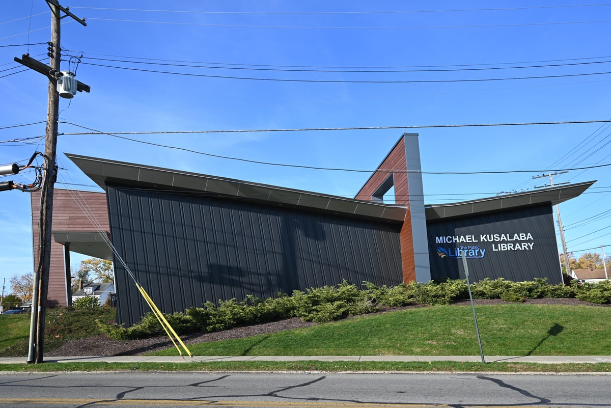 PLYMC Michael Kusalaba Library Exterior