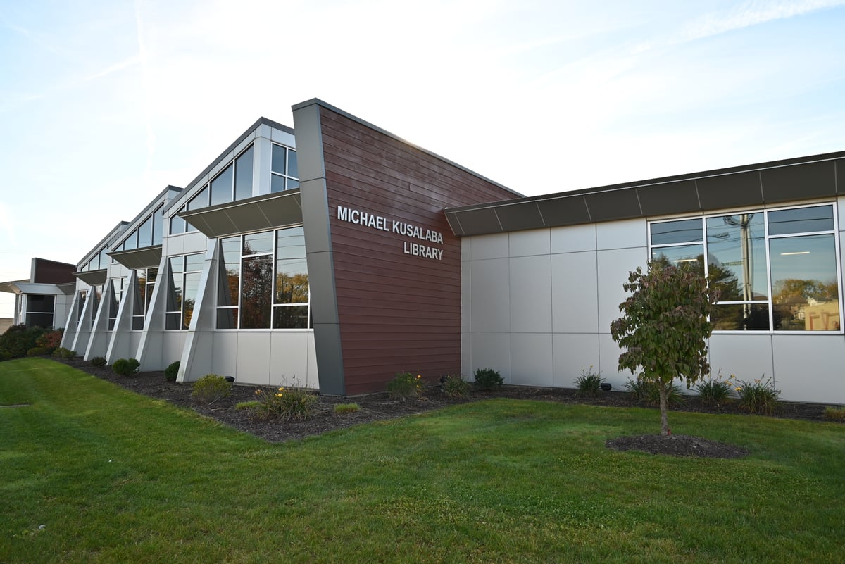 PLYMC Michael Kusalaba Library Exterior