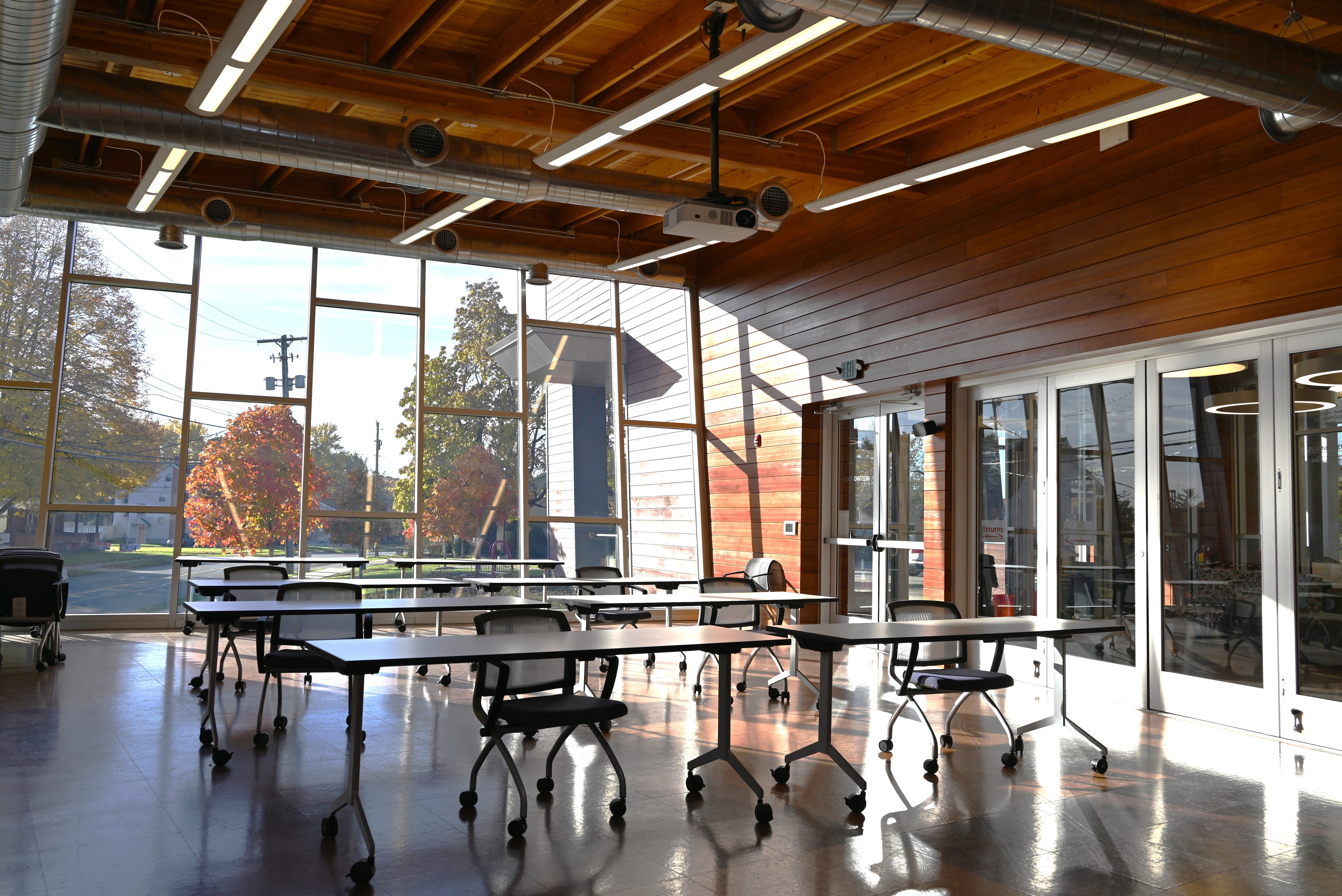 PLYMC Michael Kusalaba Library Interior