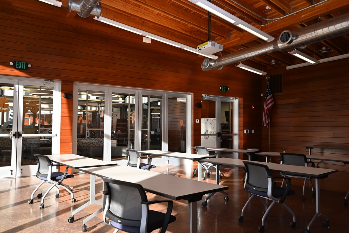 PLYMC Michael Kusalaba Library Interior