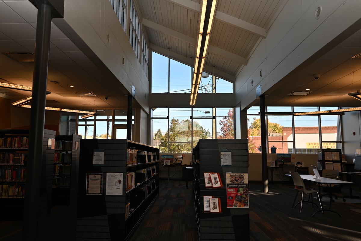 PLYMC Michael Kusalaba Library Interior