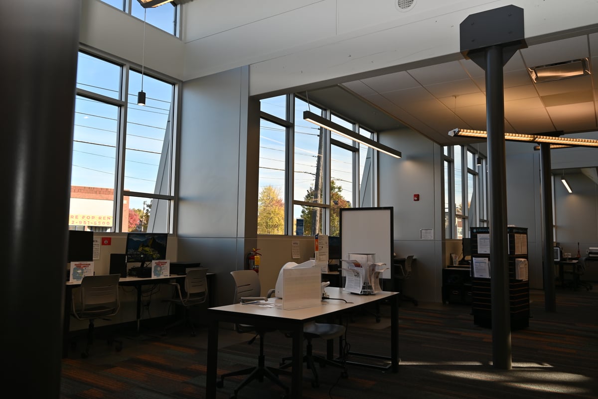 PLYMC Michael Kusalaba Library Interior