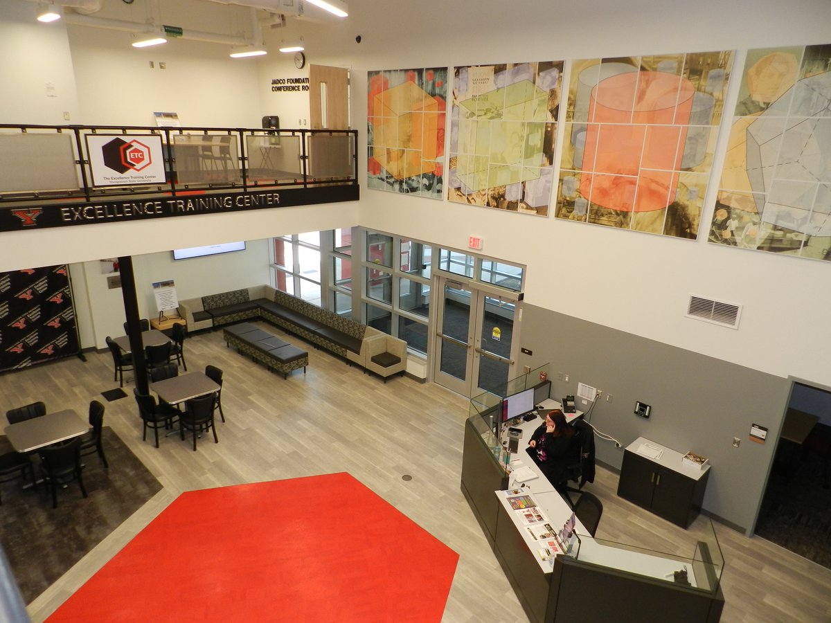 YSU Excellence Training Center Interior